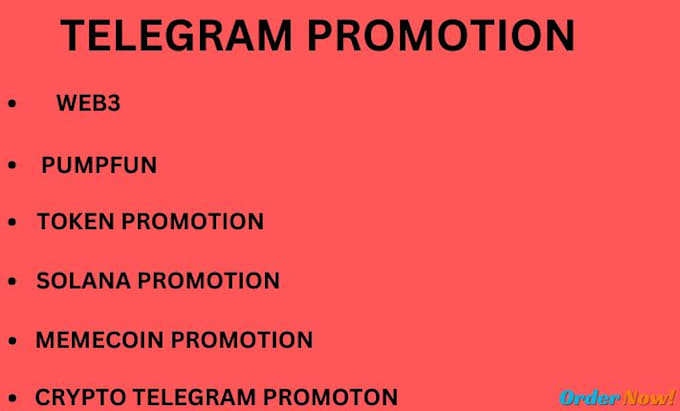 Gig Preview - Telegram promotion pump your presale crypto, nft, sui token, sol memecoin, web3