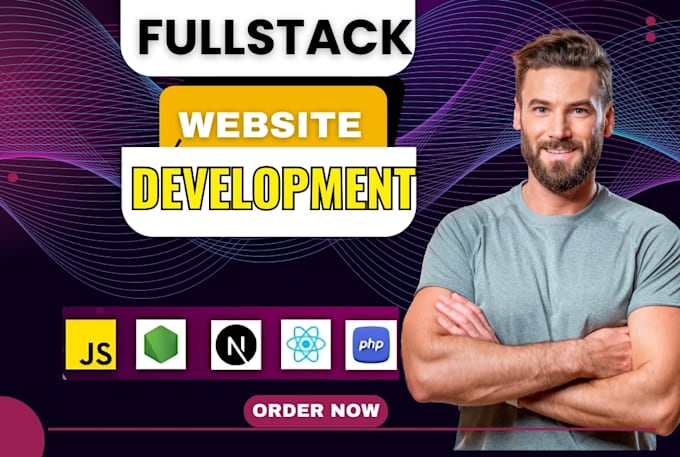 Gig Preview - Build or rebuild website development full stack developer custom website