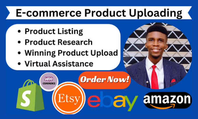 Gig Preview - Add upload products to shopify,  woocommerce promotion to reach real audience