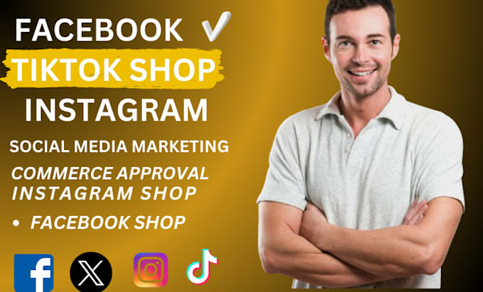 Bestseller - set up tiktok shop, instagram shop facebook shop