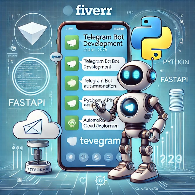 Gig Preview - Develop and deploy custom telegram bots using fastapi