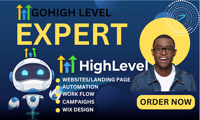 Gig Preview - Setup gohighlevel website design gohighlevel email marketing