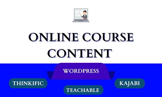 Gig Preview - Create online course content, training manual, powerpoint slides, upload to lms