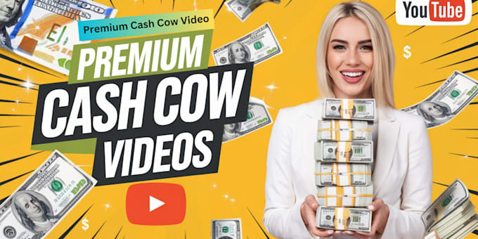 Gig Preview - Boost your y0utu be channel with automated cash cow videos and y0u tube channels