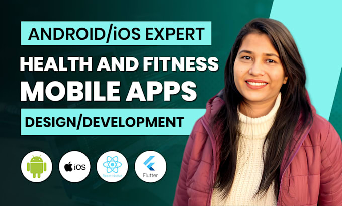 Gig Preview - Develop heath and fitness app,ios fitness coach app,ai based fitness mobile app