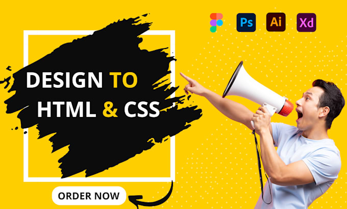 Bestseller - convert design figma to html css, xd to html css, psd to html css