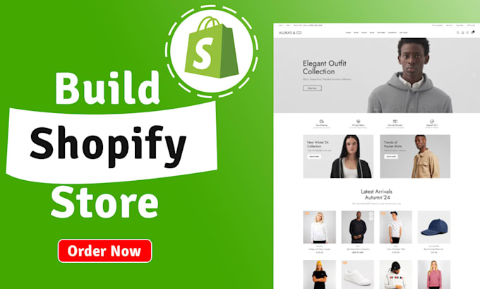 Bestseller - build shopify store or dropshipping ecommerce store