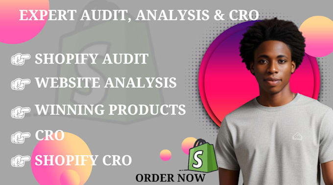 Gig Preview - Optimize your shopify store expert audit, analysis cro