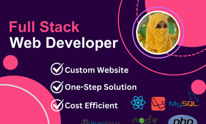 Gig Preview - Be full stack web developer as a mern stack developer