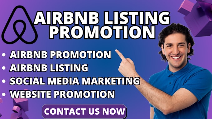 Gig Preview - Do airbnb promotion airbnb listing airbnb marketing travel site promotion vrbo