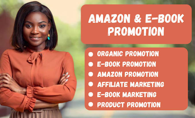 Gig Preview - Do amazon promotion, ebook promotion, affiliate prom0tion