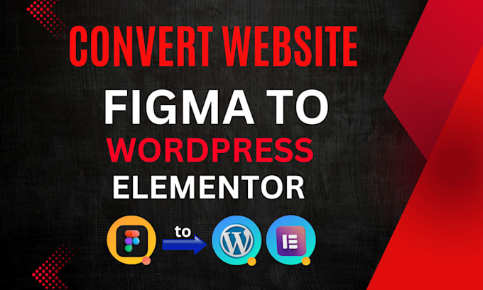 Gig Preview - Convert figma to wordpress and figma to elementor