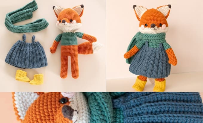 Gig Preview - Write step by step amigurumi crochet pattern picture tutorial and video for etsy