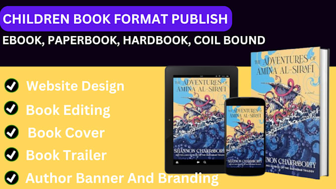 Gig Preview - Create a stunning book trailer and 3d book mockup design