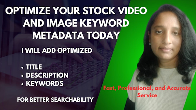 Gig Preview - Update metadata for your stock assets