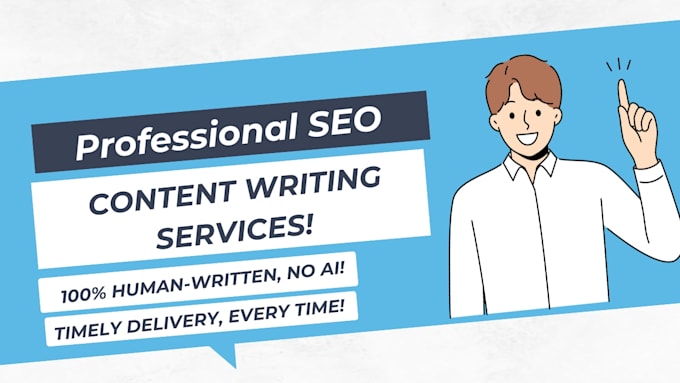 Gig Preview - Do SEO content writing articles, blog posts, web copy