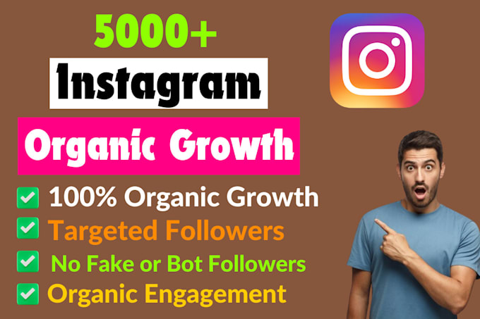 Gig Preview - Buy your instagram 1000 followers organically fast