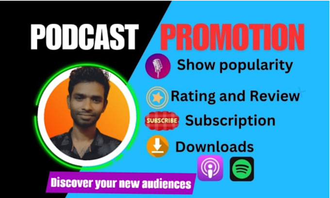 Gig Preview - Promote your podcast on apple and help increase downloads