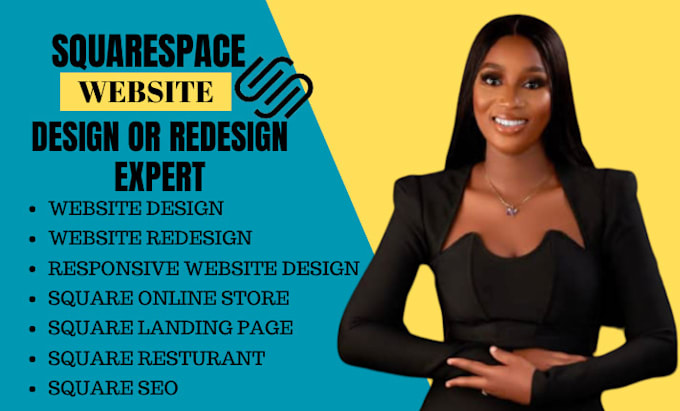 Gig Preview - Build a professional and responsive squarespace website