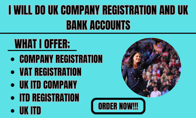 Bestseller - do UK company registration and UK bank account