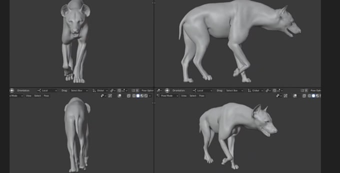 Gig Preview - Do cgi 3d animal animation, 3d animal model, 3d animation, cgi, vfx