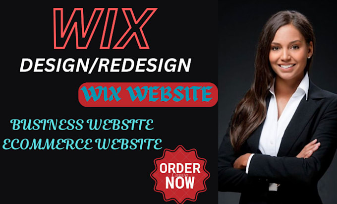 Gig Preview - Create wix website wix business website wix ecommerce website