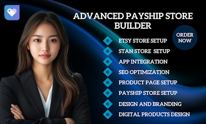 Bestseller - setup payhip ecommerce store, payhip online course website, digital products