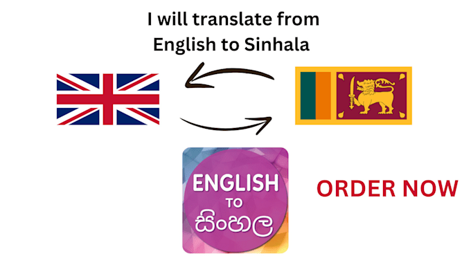 Gig Preview - Do accurate english to sinhala translation services