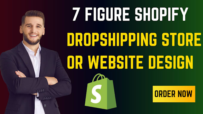 Gig Preview - Make 7 figure shopify store or shopify website