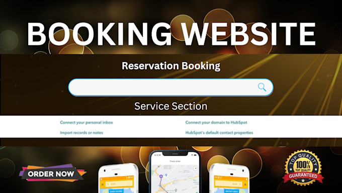 Gig Preview - Design wix booking website redesign hotel booking and restaurant booking website