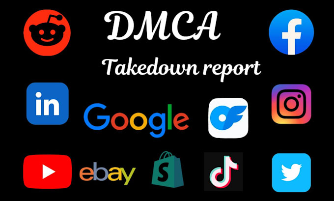 Gig Preview - Takedown harassing content to fb ig, x,redd,tiktok,yt,google search by dmca