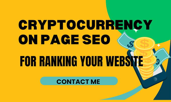 Bestseller - optimize cryptocurrency on page SEO for your website