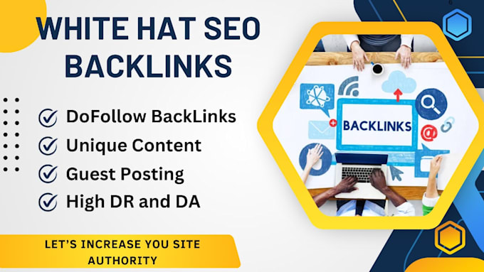 Gig Preview - Increase ahrefs domain rating using high authority SEO backlinks