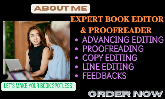 Gig Preview - Copy edit line edit and proofread your novel or book or story and lot more