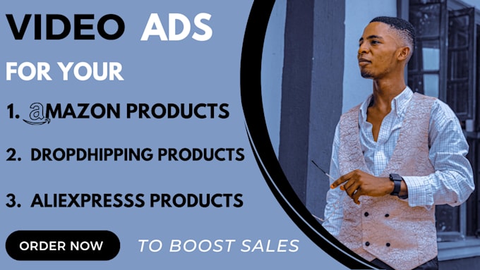 Gig Preview - Create a video ads for your amazon product dropshipping aliexpess video ad