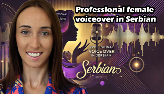 Gig Preview - Record professional female voiceover in serbian