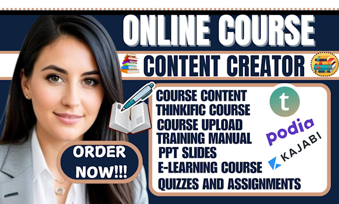 Bestseller - create online course creation course content book writer course curriculum ppt