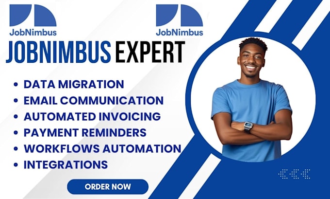 Gig Preview - Be your jobnimbus construction CRM virtual assistant