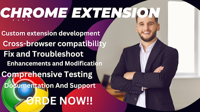 Gig Preview - Develop troubleshoot and modify chrome extensions