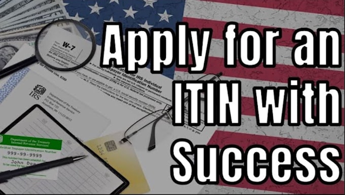 Gig Preview - Help you to apply itin individual taxpayer number as irs caa