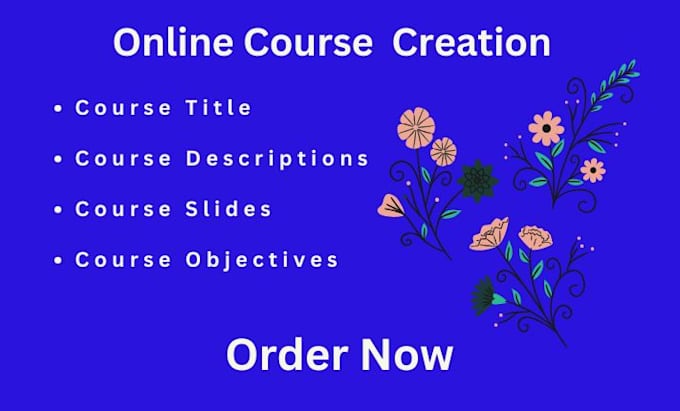 Bestseller - create your online course title, descriptions, slides,  obj