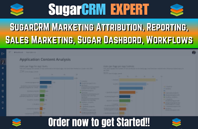 Gig Preview - Do sugarcrm marketing attribution reporting sales marketing dashboard workflows