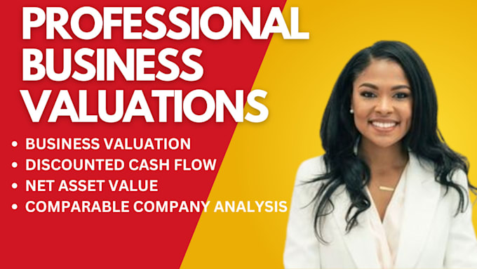 Gig Preview - Do professional business valuations and financial models