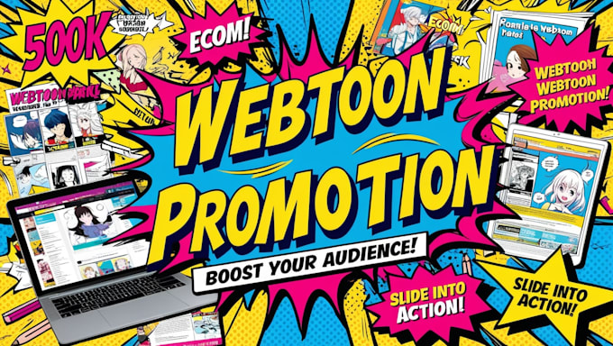 Bestseller - promote your webtoon story, wattpad book, webcomic to active audience