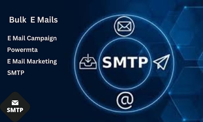 Gig Preview - Configure smtp server for bulk email blast interspire powermta mailwizz accelle