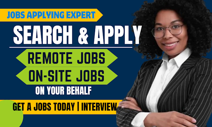 Gig Preview - Search remote jobs, onsite jobs, reverse recruiter search apply jobs application