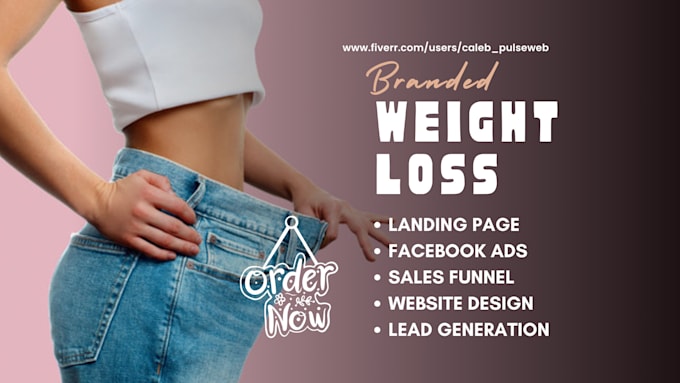 Bestseller - design a branded weight loss website fitness website weight loss sales funnel