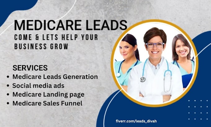 Gig Preview - Medicare leads generation medicare health insurance medicare leads medicare lead