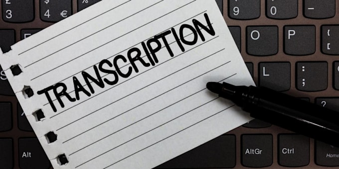 Bestseller - provide transcription service any audio