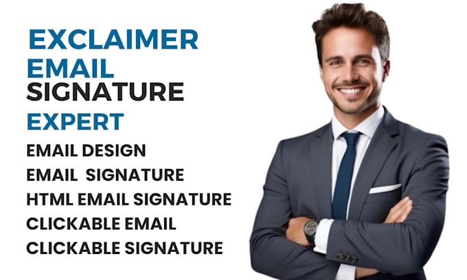 Gig Preview - Be your email campaign specialist email signature designer